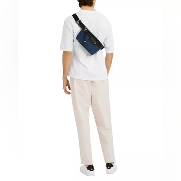 Longchamp Le Pliage Energy Medium Belt Bag | Navy - Picture 2 of 9